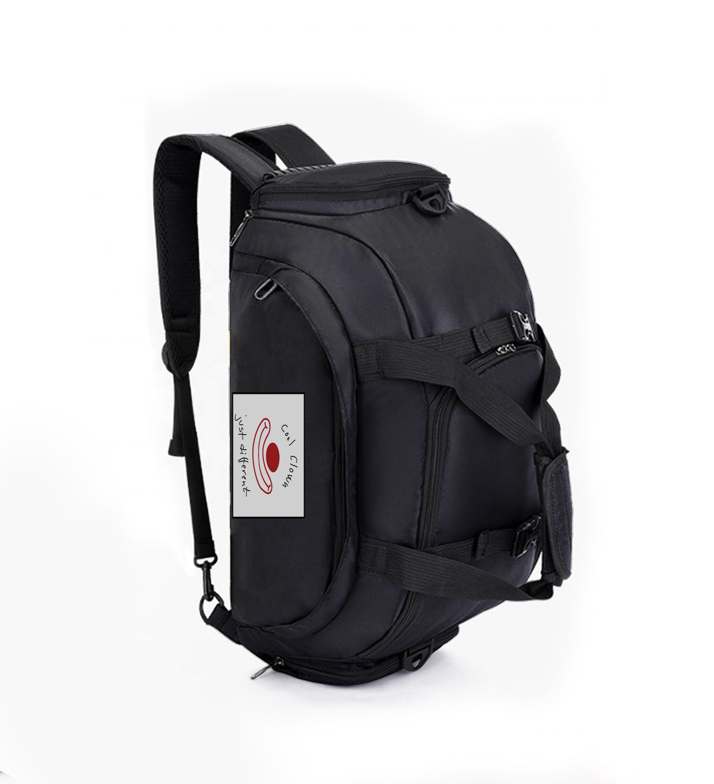Cool Clown Sports bag – Black