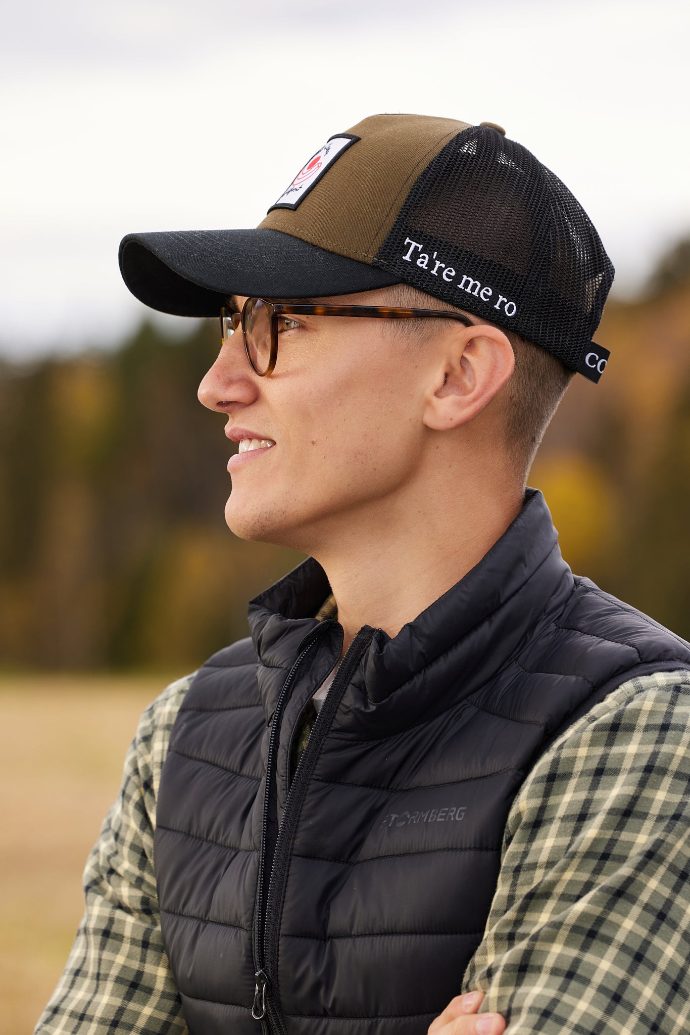 Cool Clown 5 Panel Trucker Caps – Black/Army Green