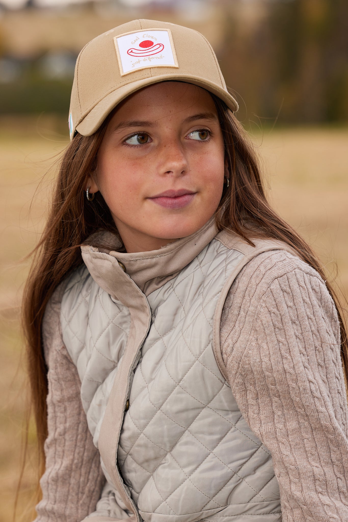 Cool Clown 6-panel baseballcapser – Khaki
