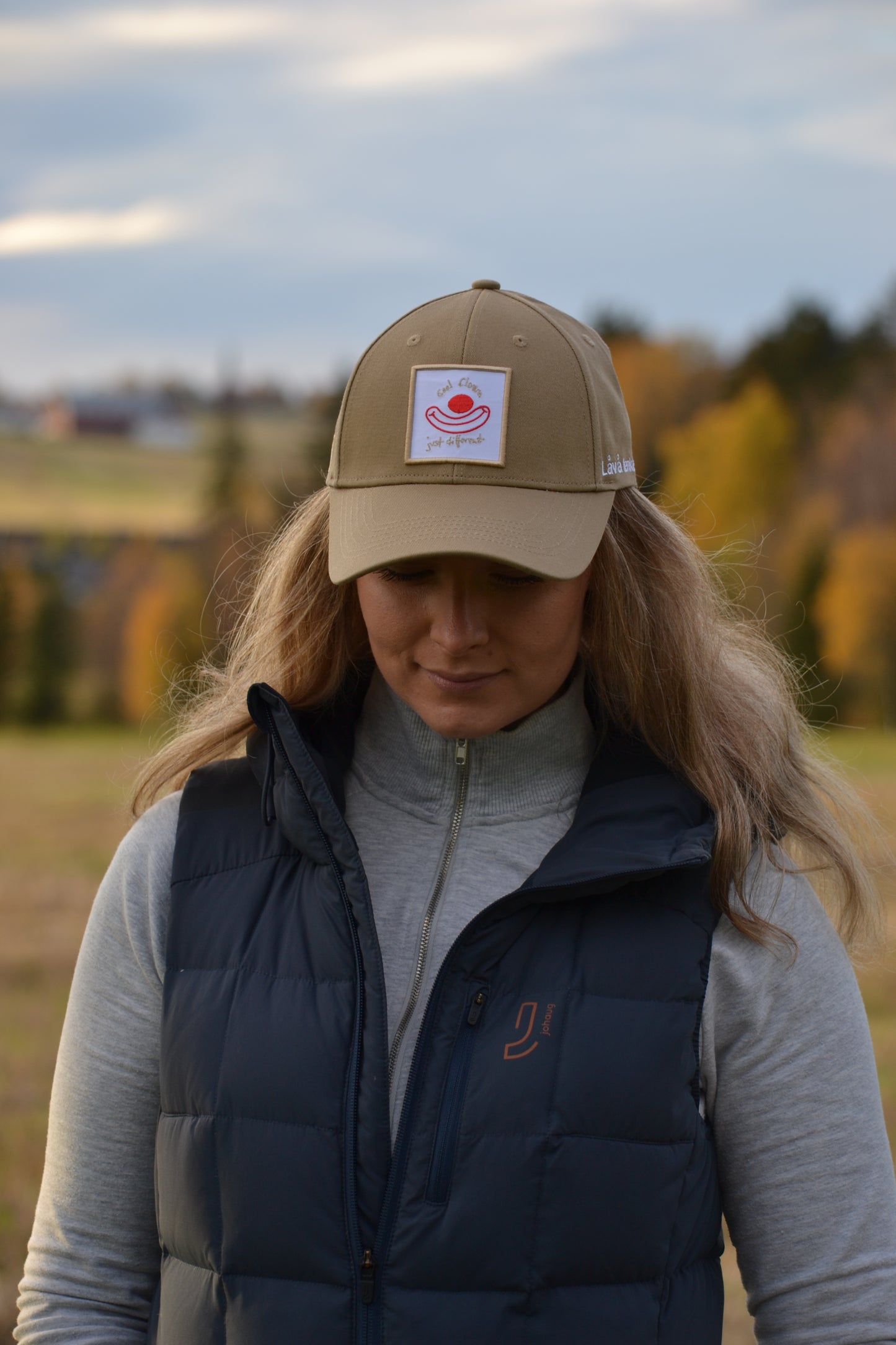 Cool Clown 6-panel baseballcapser – Khaki