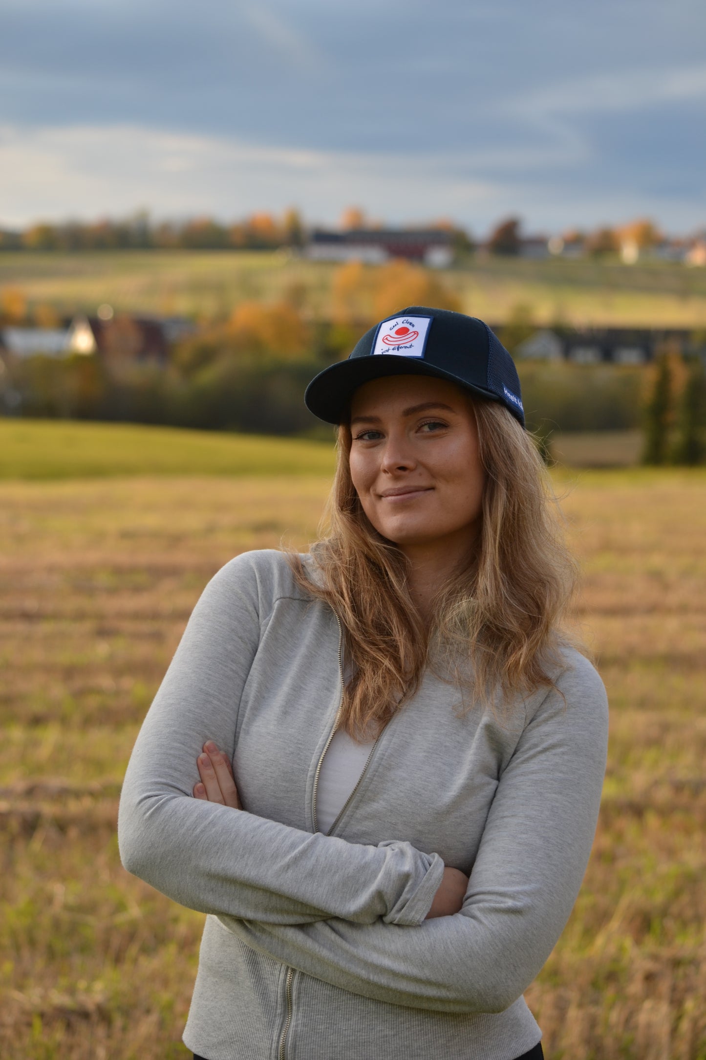 Cool Clown 6 Panel Trucker Caps – Mørkeblå