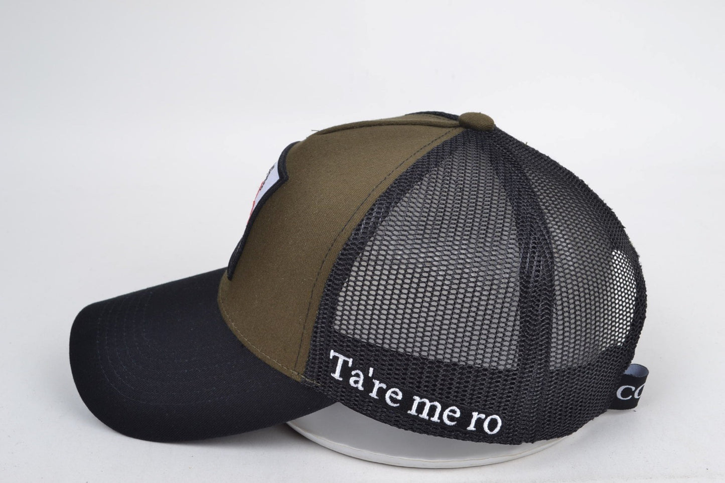 Cool Clown 5 Panel Trucker Caps – Black/Army Green