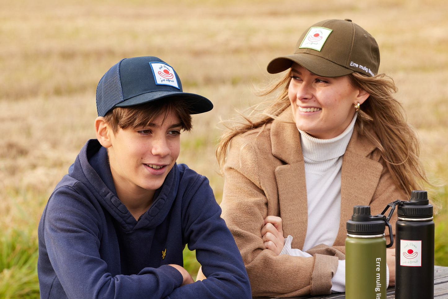 Cool Clown Sports Bottle – Army Green