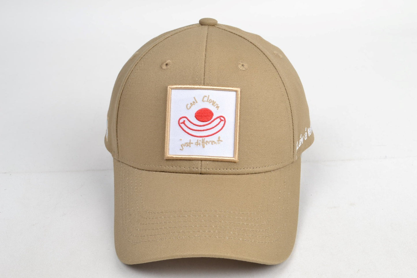 Cool Clown 6-panel baseballcapser – Khaki