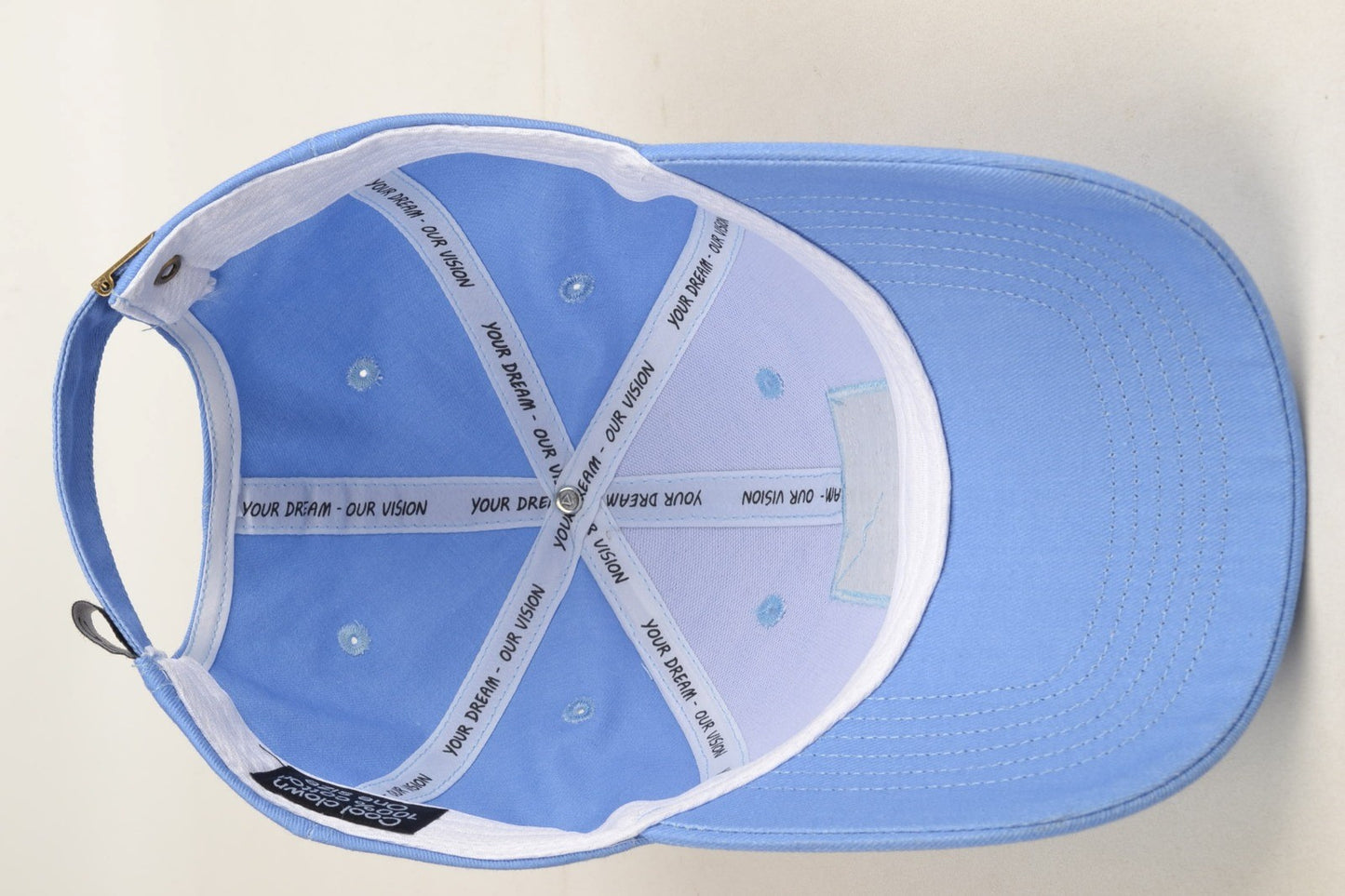 Cool Clown 6 Panel Baseball Caps – Light Blue