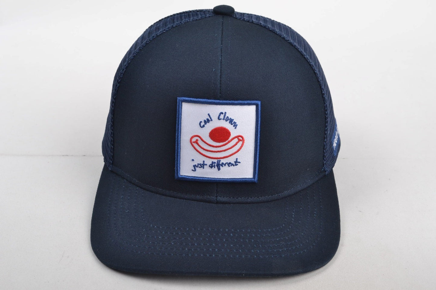 Cool Clown 6 Panel Trucker Caps – Mørkeblå