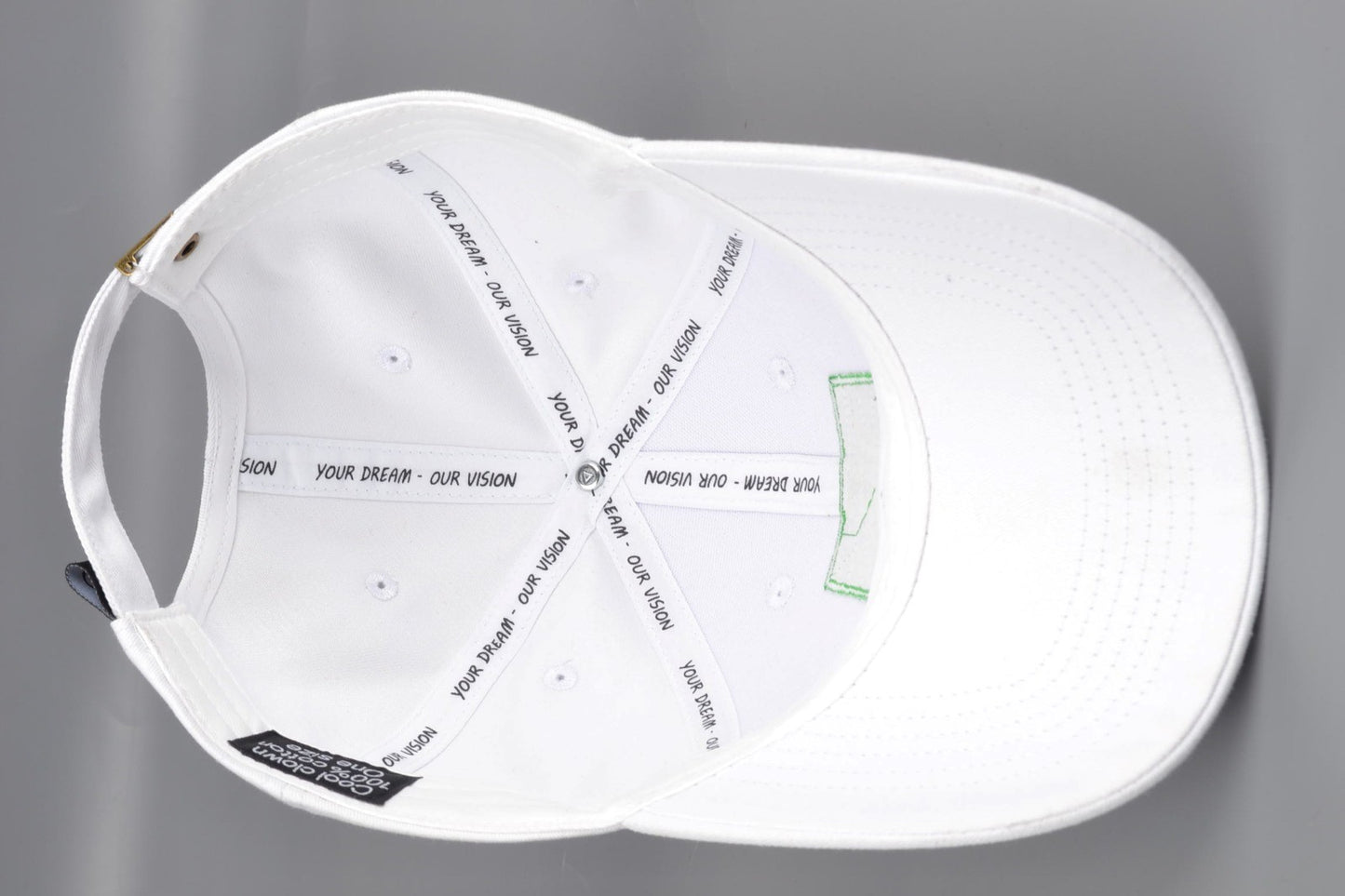 Cool Clown 6 Panel Original Baseball Caps – White