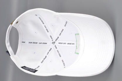 Cool Clown 6 Panel Original Baseball Caps – White