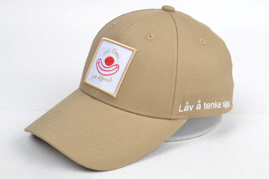 Cool Clown 6 Panel Baseball Caps – Khaki