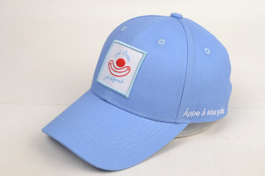 Cool Clown 6 Panel Baseball Caps – Light Blue
